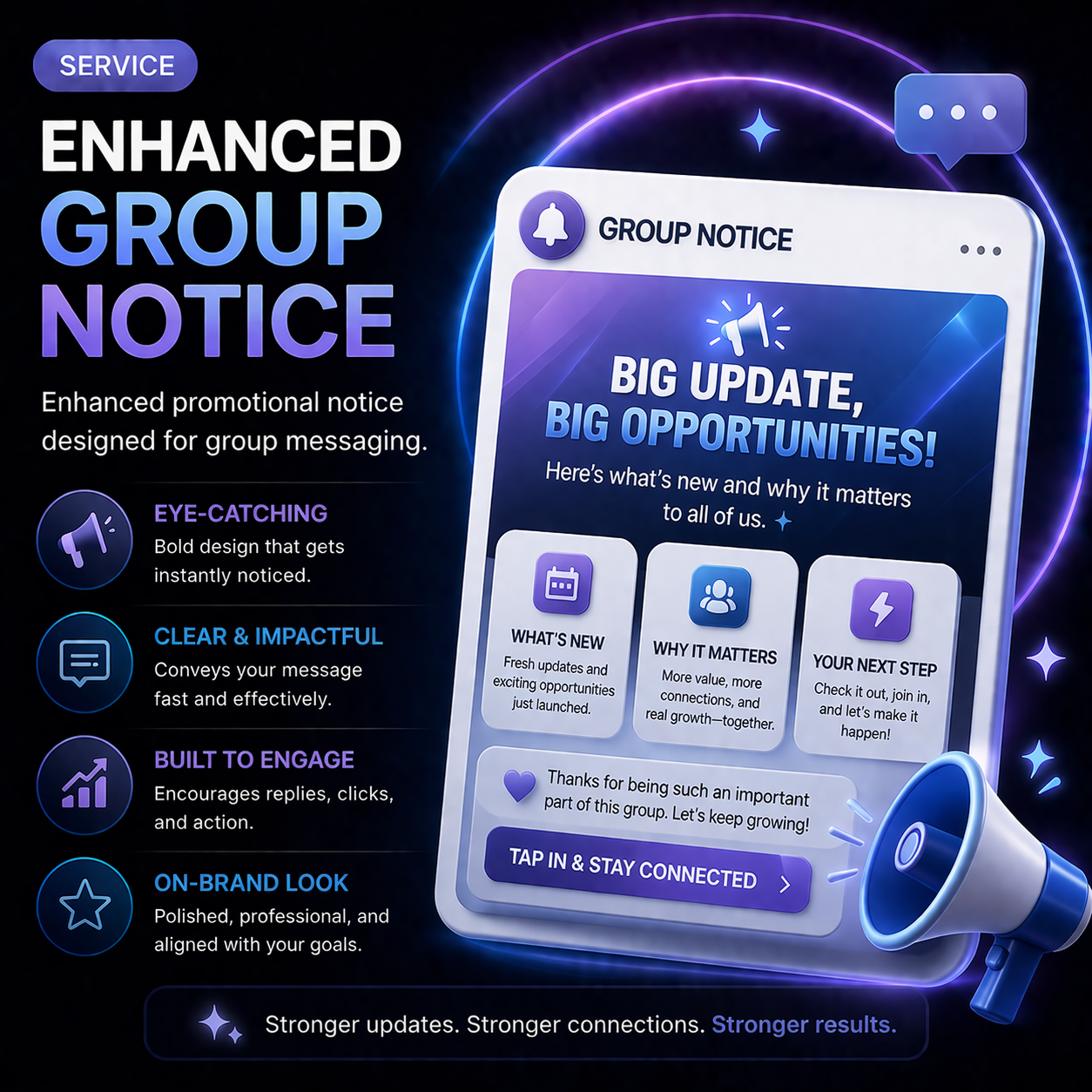 Enhanced Group Notice